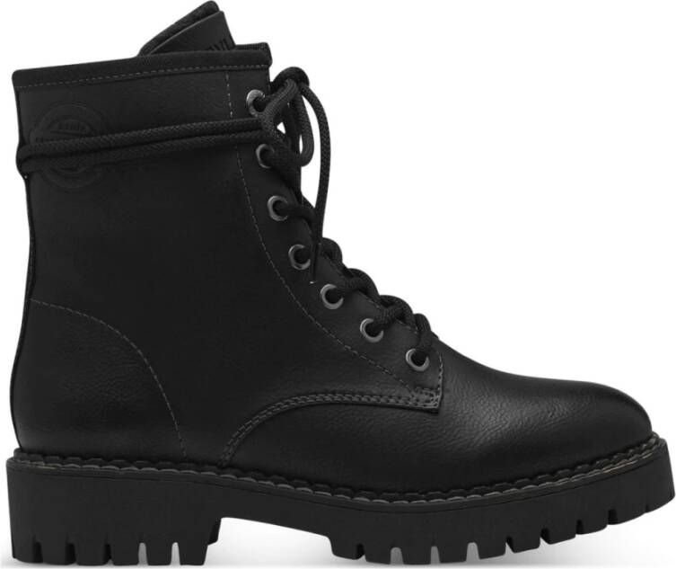 S.Oliver Zwarte Casual Gesloten Booties Vrouwen Black Dames