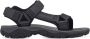 S.Oliver Zwarte Casual Open Platte Sandalen Black Heren - Thumbnail 2