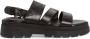 S.Oliver Zwarte Casual Platte Sandalen Vrouwen Black Dames - Thumbnail 2