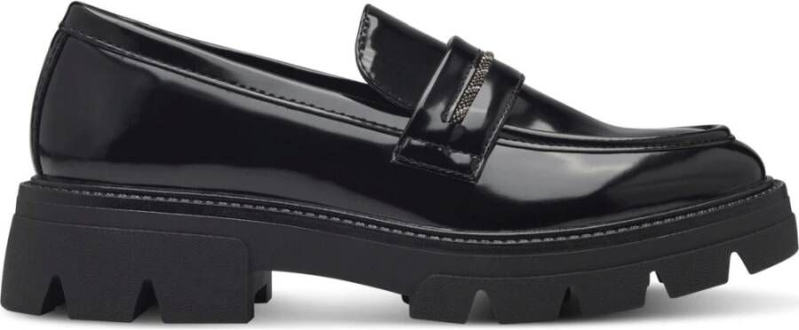 S.Oliver Zwarte elegante gesloten loafers voor vrouwen Black Dames