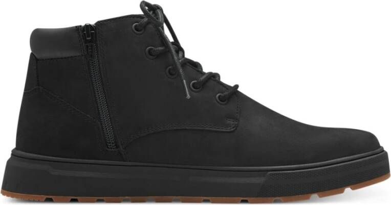 S.Oliver Zwarte Sneakers voor Mannen Black Heren