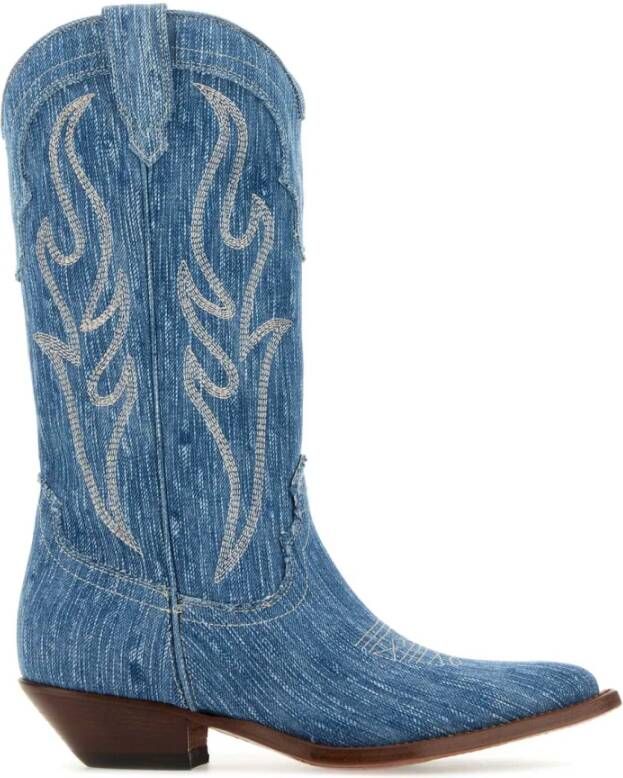 Sonora Denim Santa Fe Cowboy Laarzen Blue Dames