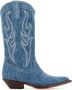 Sonora Denim Santa Fe Cowboy Laarzen Blue Dames - Thumbnail 1