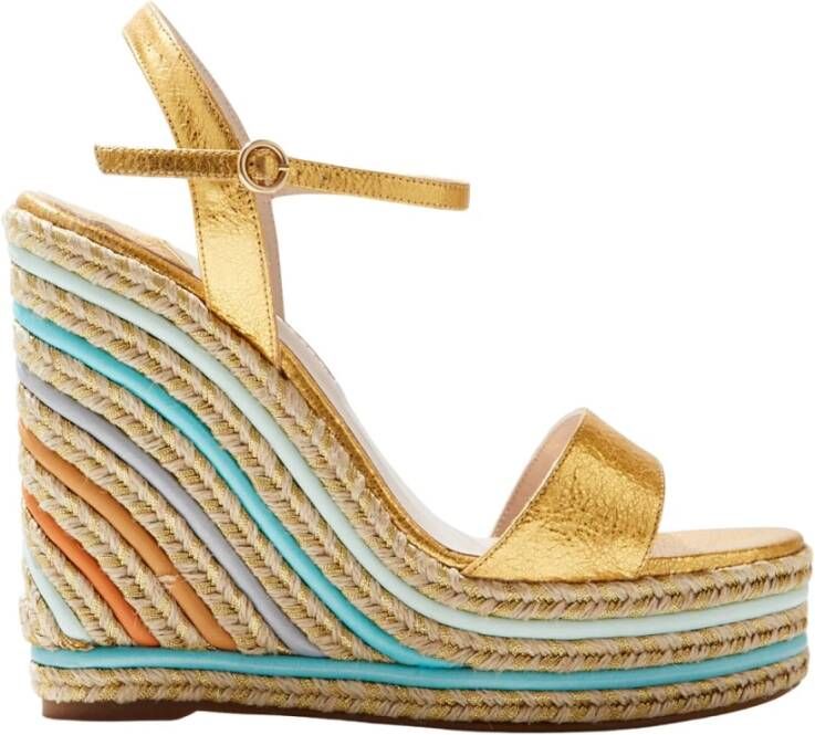 Sophia Webster Lucita Sleehak Sandalen Ombre Banden Multicolor Dames