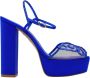 Sophia Webster Plateausandalen Blauw Dames - Thumbnail 1