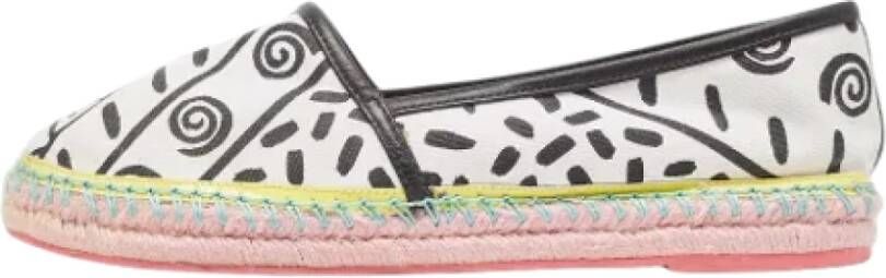 Sophia Webster Pre-owned Canvas flats Multicolor Dames