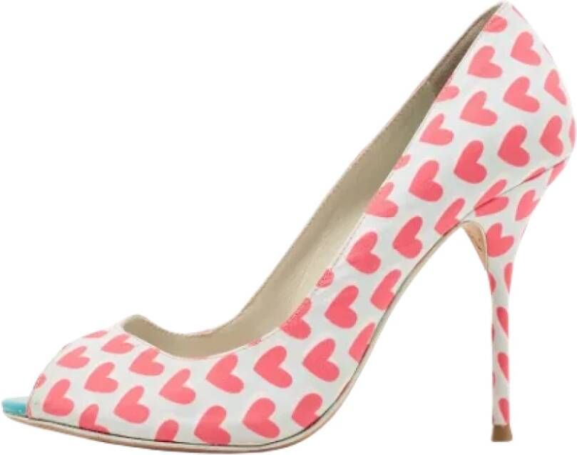 Sophia Webster Pre-owned Fabric heels Pink Dames