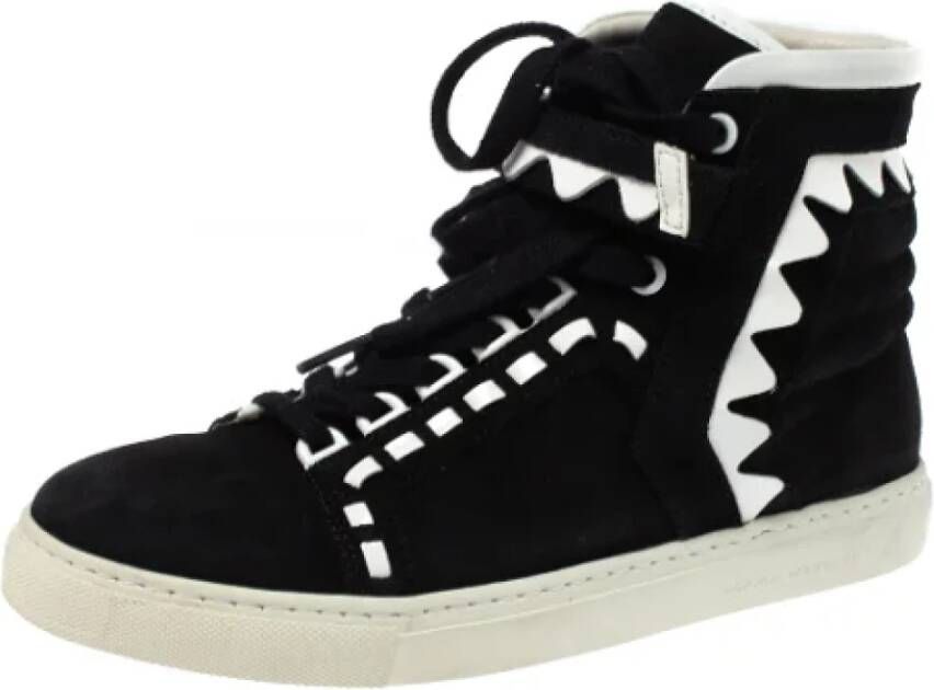 Sophia Webster Pre-owned Fabric sneakers Black Dames