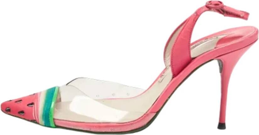 Sophia Webster Pre-owned Leather heels Pink Dames