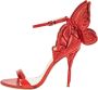 Sophia Webster Pre-owned Leather sandals Red Dames - Thumbnail 1