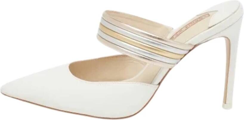 Sophia Webster Pre-owned Leather sandals White Dames