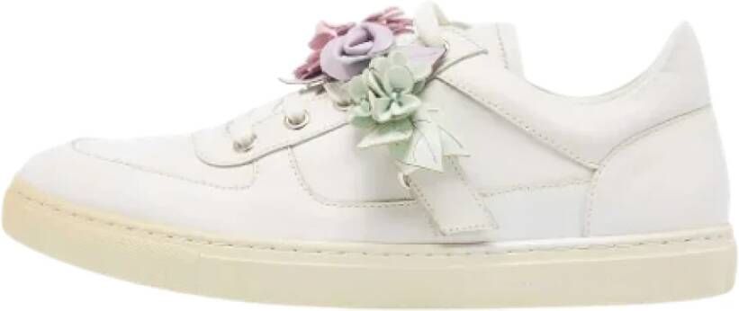 Sophia Webster Pre-owned Leather sneakers White Dames