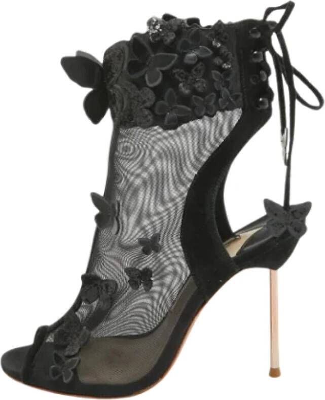 Sophia Webster Pre-owned Mesh boots Black Dames