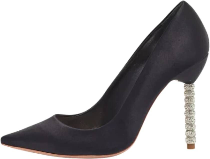 Sophia Webster Pre-owned Satin heels Black Dames