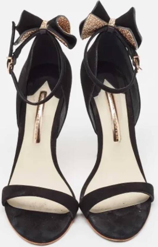 Sophia Webster Pre-owned Suede sandals Black Dames