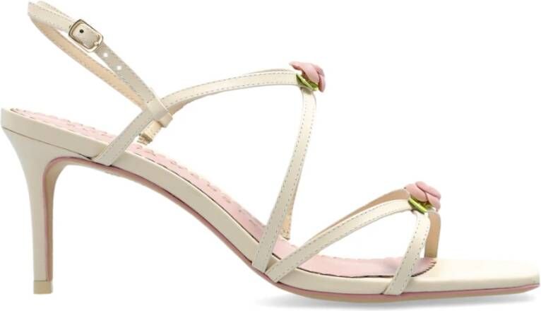 Sophia Webster Rosette met hak sandalen Beige Dames