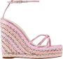 Sophia Webster Roze Sleehak Sandalen Alina Pink Dames - Thumbnail 1