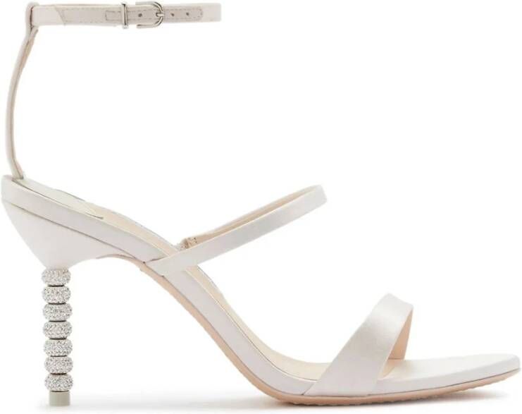 Sophia Webster Zachte ivoor sandalen White Dames