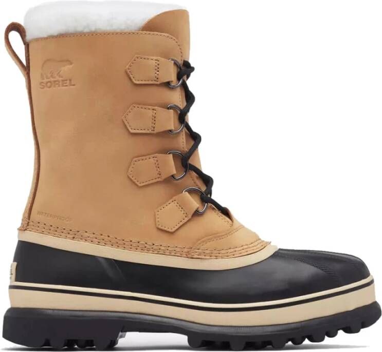 Sorel Buff Caribou Winterlaarzen voor Heren Beige Heren