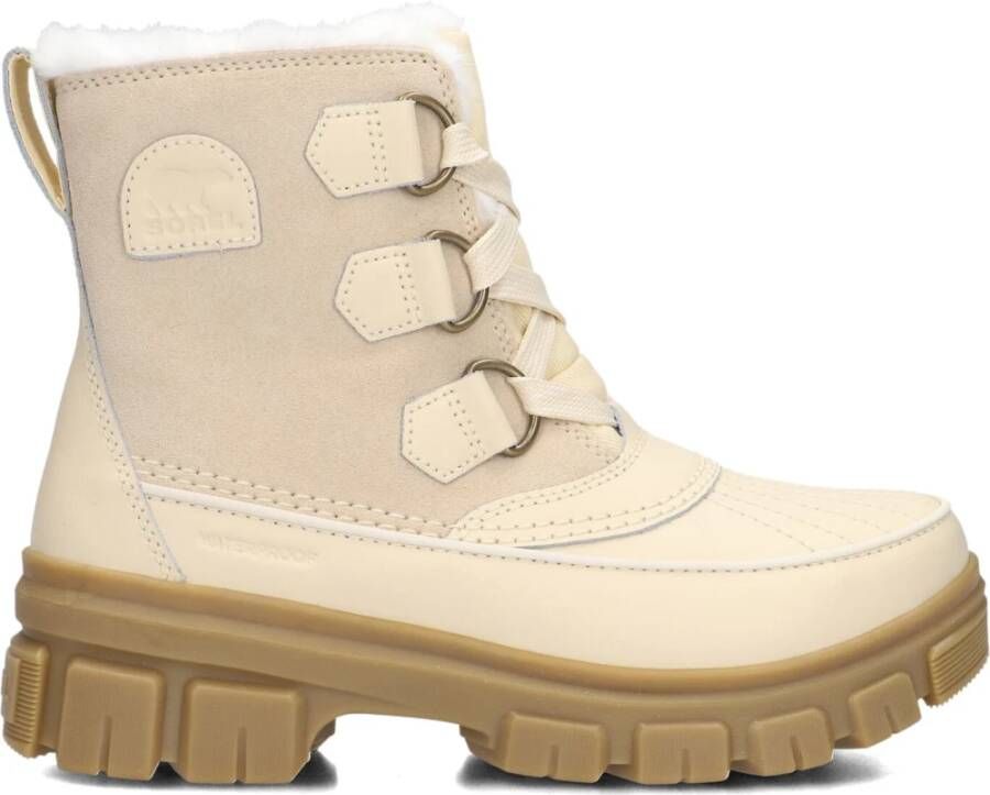 Sorel Crème Suède Dames Winterlaarzen Beige Dames