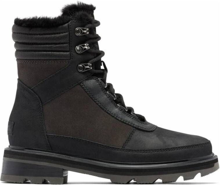 Sorel lennox lace cozy stkd wp booties Zwart Dames