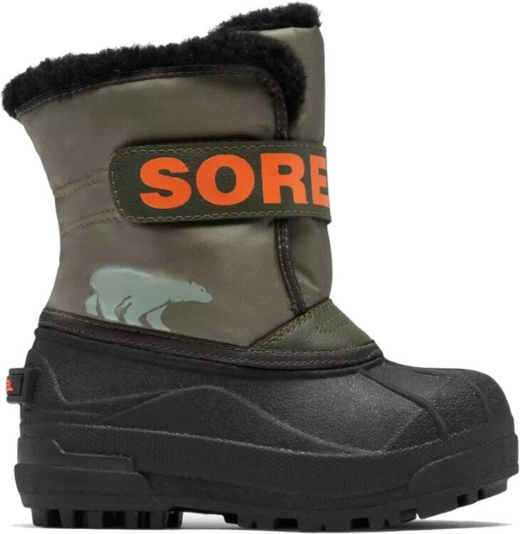 Sorel Stone Green Snow Commander voor kinderen Green Heren