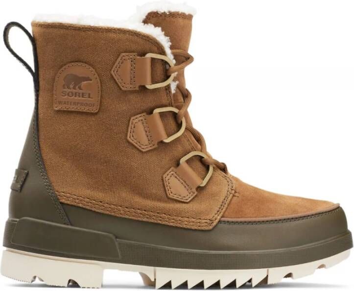 Sorel Waterdichte laarzen Velvet Tan Olive Green Brown Dames