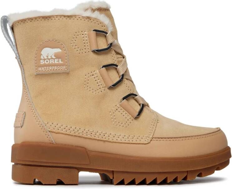 Sorel Winterlaarzen Keramiek Natura Beige Dames