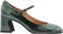 Status Klassieke Mary Jane Pump Schoenen Green Dames - Thumbnail 1