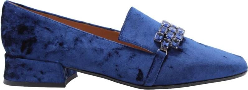 Status Walberta Mocassin Schoenen Blue Dames