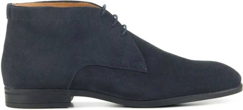 Stefano Lauran Veterschoenen Heren Schoenen Suède S3218 Blauw