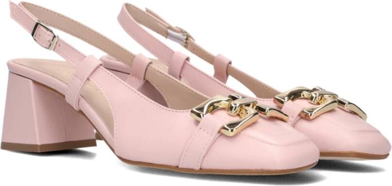 Stefano Lauran Oud roze Ballerina Pumps Pink Dames