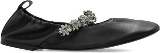 Stella Mccartney Ballerina's Elsa met kristallen band Black Dames