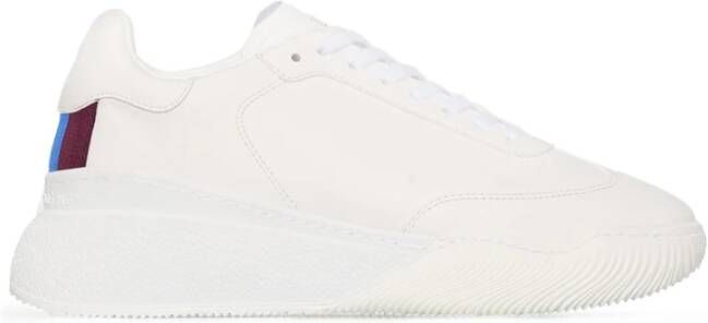 Stella Mccartney Beige Sneakers met Chunky Rubberen Zool Beige Dames