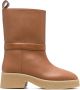 Stella Mccartney Bruine Enkellaarzen voor Vrouwen Brown Dames - Thumbnail 1