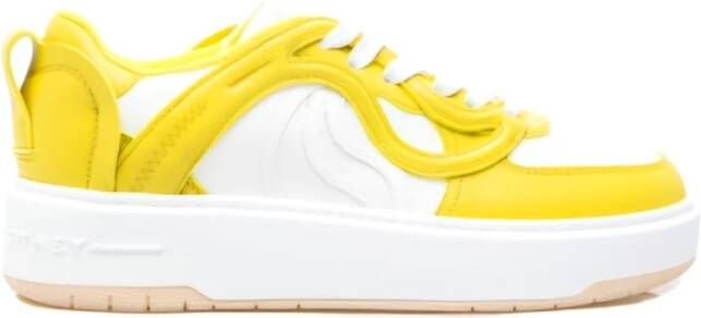 Stella Mccartney Casual Sneakers voor Dagelijks Gebruik Yellow Dames