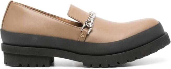 Stella Mccartney Chian Gedetailleerde Loafers Brown Dames