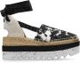 Stella Mccartney Gaia platform espadrilles Black Dames - Thumbnail 1