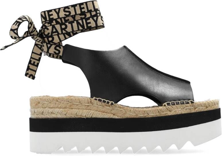 Stella Mccartney Gaia platform sandalen Black Dames