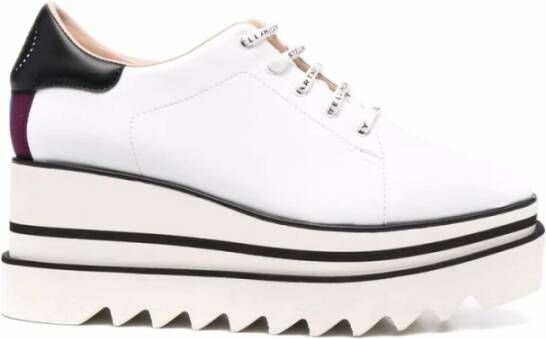 Stella Mccartney Kleur-Blok Sneakers met Ethische Impact White Dames