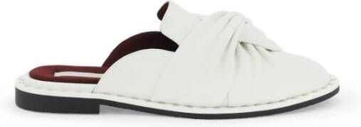 Stella Mccartney Kruisband Muiltjes White Dames