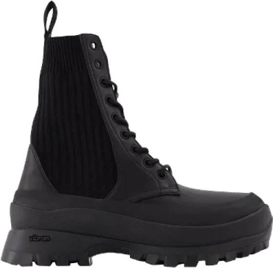 Stella Mccartney Leather boots Black Dames