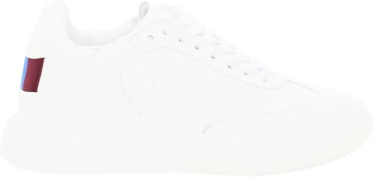 Stella Mccartney Beige Modieuze Sneakers met Ronde Neus en Veters Beige Dames