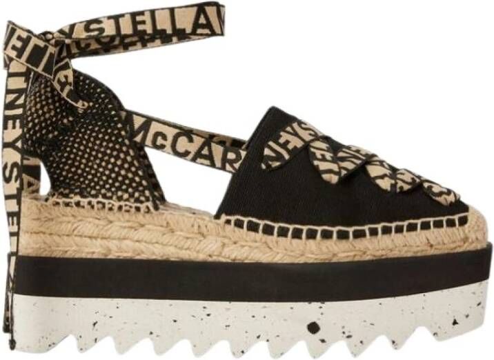 Stella Mccartney Platte schoenen voor vrouwen Black Dames