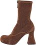 Stella McCartney Pre-owned Fabric boots Brown Dames - Thumbnail 1