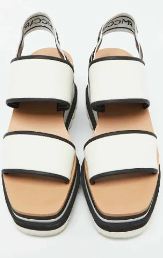 Stella McCartney Pre-owned Fabric sandals White Dames