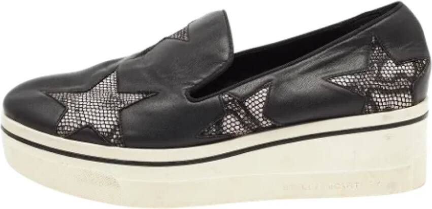 Stella McCartney Pre-owned Fabric sneakers Black Dames