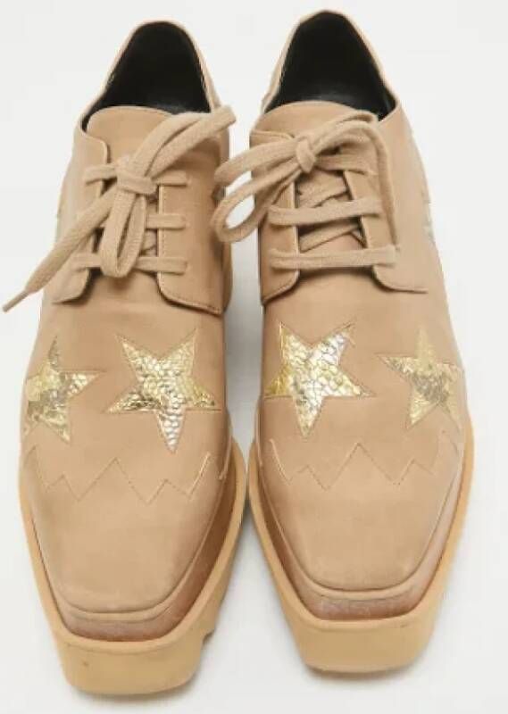 Stella McCartney Pre-owned Fabric sneakers Brown Dames