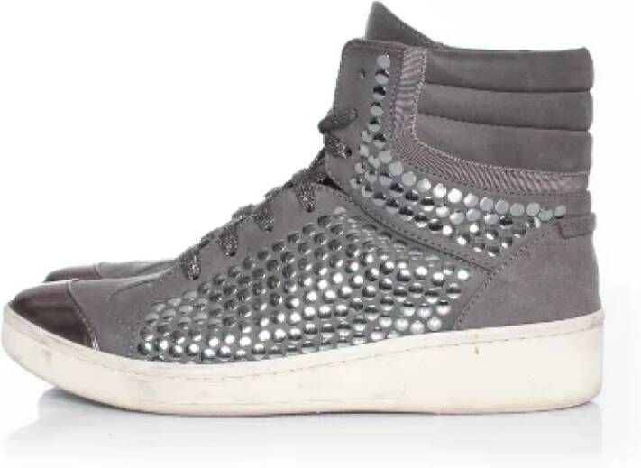 Stella McCartney Pre-owned Fabric sneakers Gray Dames