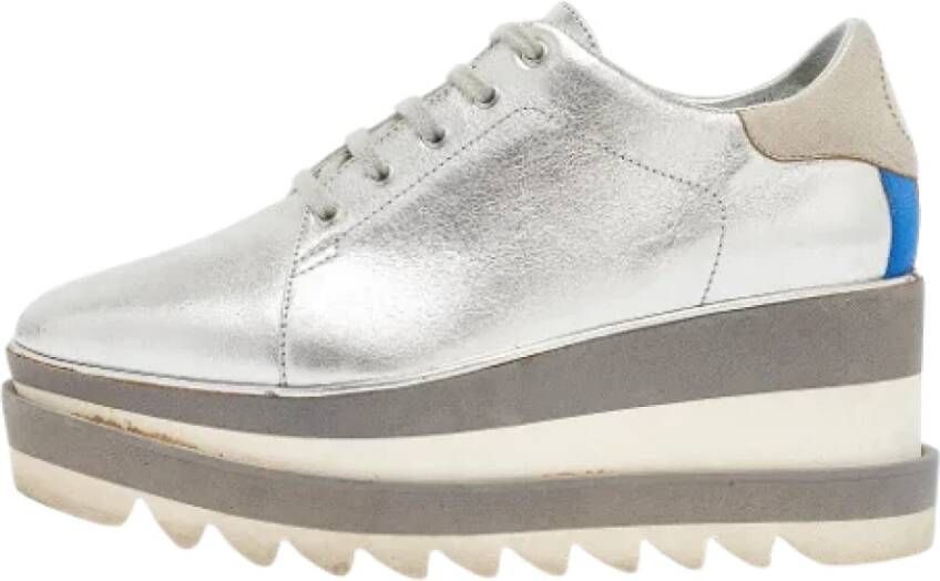 Stella McCartney Pre-owned Fabric sneakers Gray Dames